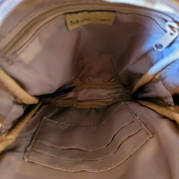 Multi Sac Floral Shoulder Crossbody Bag Purse Very Good Used Condition - Picture 3 of 4